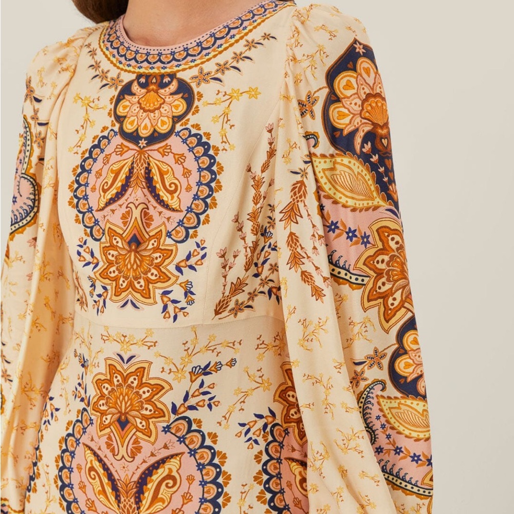 FARM Rio Multicolor Midi Dress - Picture 8 of 10